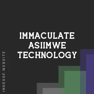 Immaculate Asiimwe Technology | Indexof