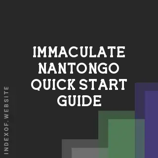 Immaculate Nantongo Quick Start Guide | Indexof