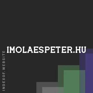 imolaespeter.hu by Viggo Winther site -  Indexof