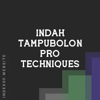 Indah Tampubolon Pro Techniques | Indexof
