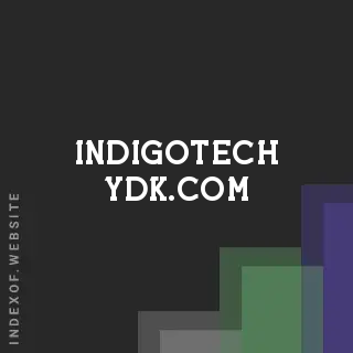 indigotech-ydk.com by Maja Blomqvist site -  Indexof