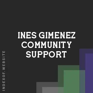 Ines Gimenez Community Support | Indexof