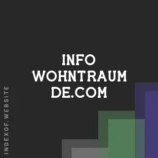info-wohntraum-de.com by Jalo Kemppainen site -  Indexof