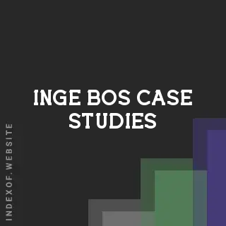 Inge Bos Case Studies | Indexof