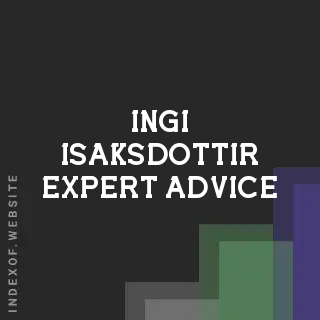 Ingi Isaksdottir Expert Advice | Indexof