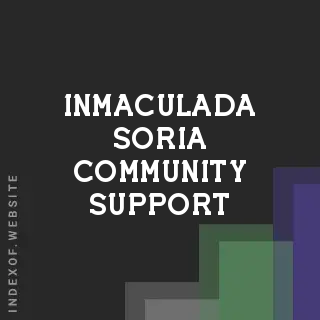 Inmaculada Soria Community Support | Indexof