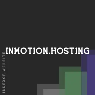 inmotion.hosting by Clarissa Tan site -  Indexof