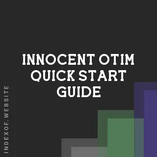 Innocent Otim Quick Start Guide | Indexof