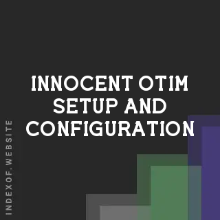 Innocent Otim Setup and Configuration | Indexof