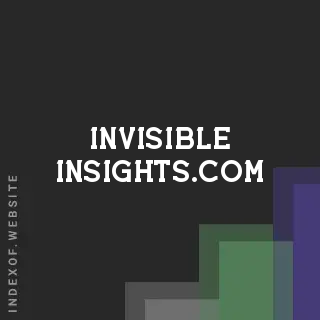 invisible-insights.com by Karan Sen site -  Indexof