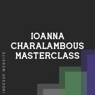 Ioanna Charalambous Masterclass | Indexof