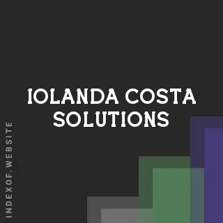 Iolanda Costa Solutions | Indexof
