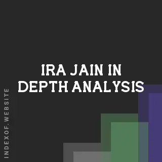 Ira Jain In-Depth Analysis | Indexof