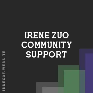 Irene Zuo Community Support | Indexof