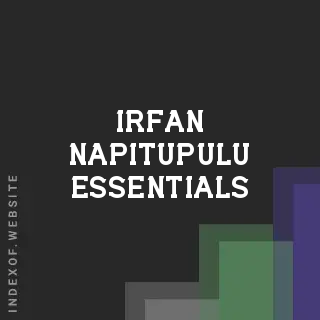 Irfan Napitupulu Essentials | Indexof