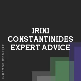 Irini Constantinides Expert Advice | Indexof