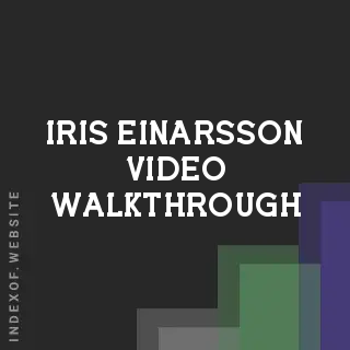 Iris Einarsson Video Walkthrough | Indexof