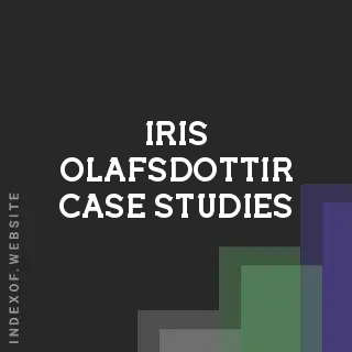 Iris Olafsdottir Case Studies | Indexof