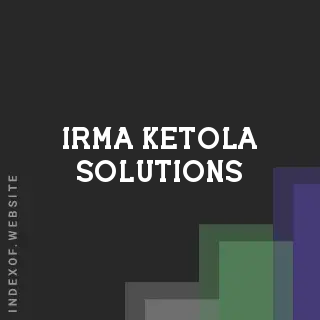 Irma Ketola Solutions | Indexof