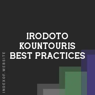 Irodoto Kountouris Best Practices | Indexof