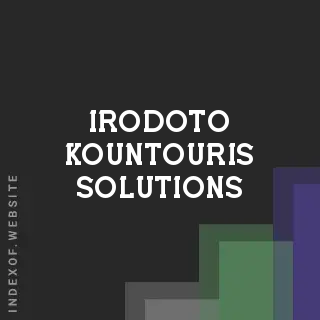 Irodoto Kountouris Solutions | Indexof