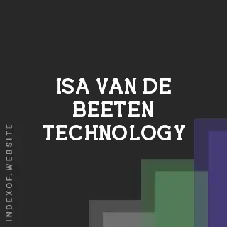 Isa van de Beeten Technology | Indexof