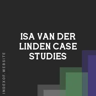 Isa van der Linden Case Studies | Indexof