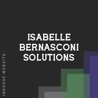 Isabelle Bernasconi Solutions | Indexof