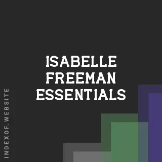 Isabelle Freeman Essentials | Indexof