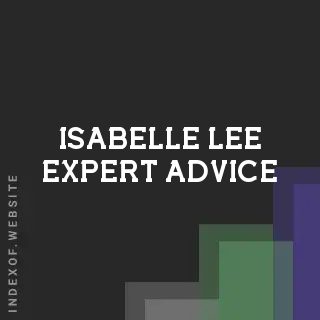 Isabelle Lee Expert Advice | Indexof