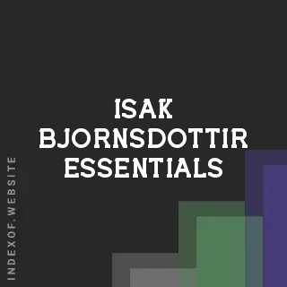 Isak Bjornsdottir Essentials | Indexof