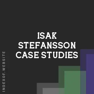 Isak Stefansson Case Studies | Indexof