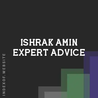 Ishrak Amin Expert Advice | Indexof