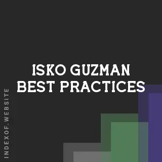 Isko Guzman Best Practices | Indexof
