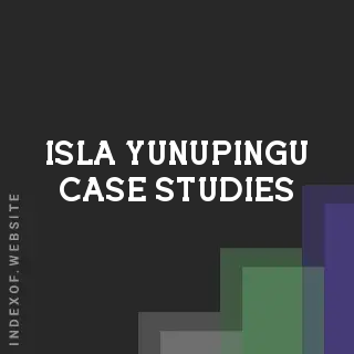 Isla Yunupingu Case Studies | Indexof