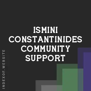 Ismini Constantinides Community Support | Indexof