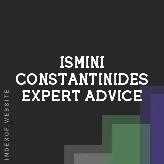 Ismini Constantinides Expert Advice | Indexof