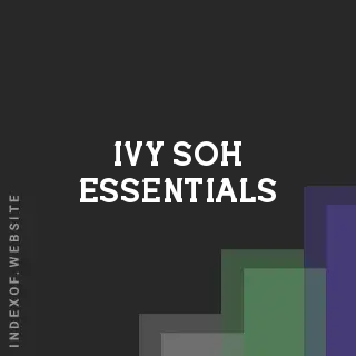Ivy Soh Essentials | Indexof