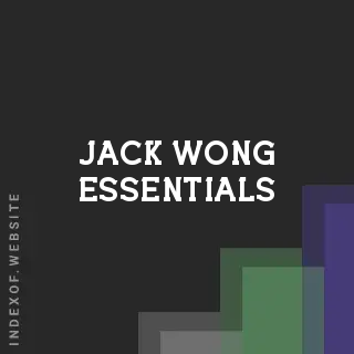 Jack Wong Essentials | Indexof