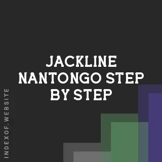 Jackline Nantongo Step-by-Step | Indexof