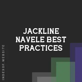 Jackline Navele Best Practices | Indexof
