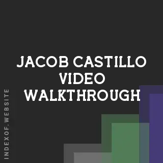 Jacob Castillo Video Walkthrough | Indexof