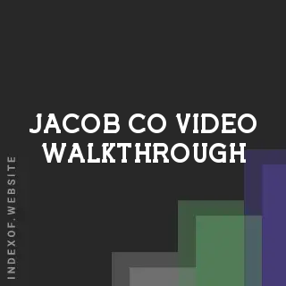 Jacob Co Video Walkthrough | Indexof