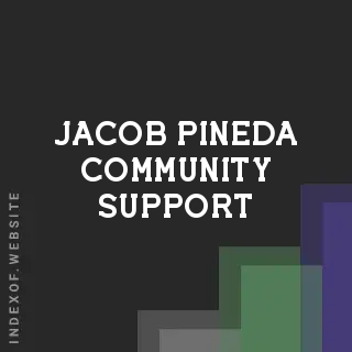 Jacob Pineda Community Support | Indexof