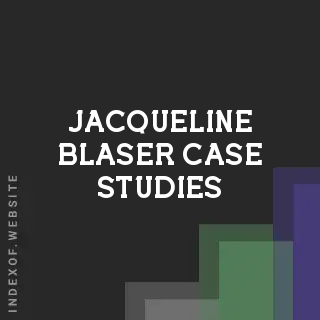Jacqueline Blaser Case Studies | Indexof