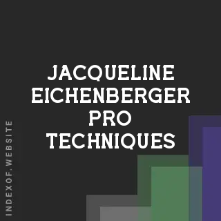 Jacqueline Eichenberger Pro Techniques | Indexof