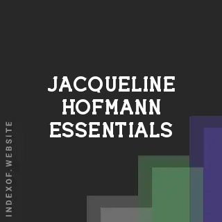 Jacqueline Hofmann Essentials | Indexof