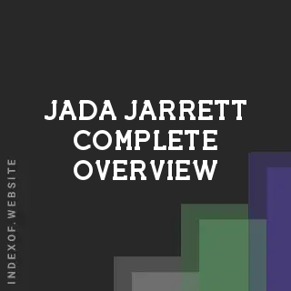 Jada Jarrett Complete Overview | Indexof