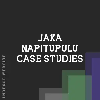 Jaka Napitupulu Case Studies | Indexof