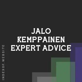 Jalo Kemppainen Expert Advice | Indexof